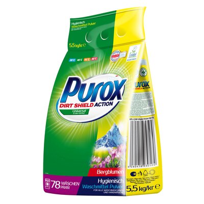 Clovin Purox Universal proszek do prania tkanin 5.5 kg