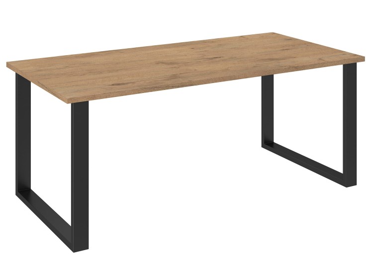 Stół do jadalni loftowy Imperial 185x90 Dąb Lancelot