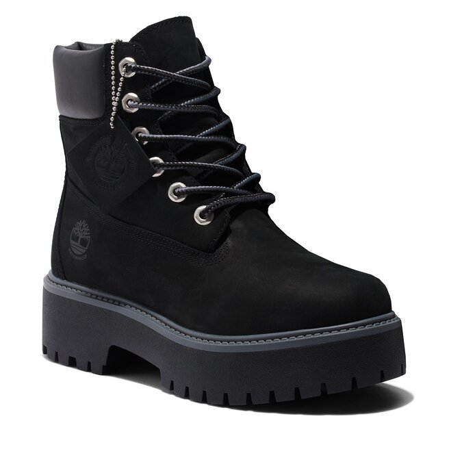 Trapery Timberland Stone Street 6In Wp TB0A5RH50151 Black Nubuck