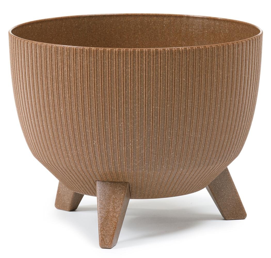Doniczka kwietnik Misa Roma 24 ECO wood naturalne drewno