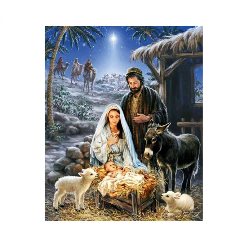 Diamond painting haft diamentowy  -  Betlejem
