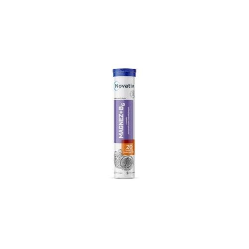 Medicinae Novativ magnez + B6 20 tabletek musujących 3812861