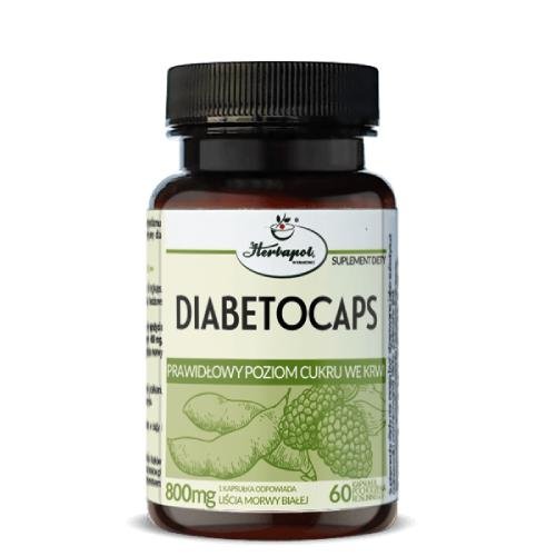 Opinie o HERBAPOL Diabetocaps, 60kaps.