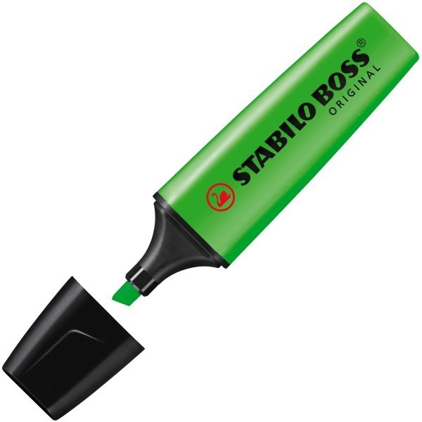 Stabilo Zakreślacz Boss zielony (10szt)