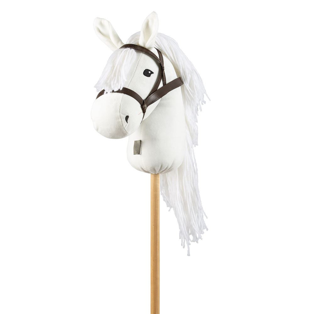 Koń Na Kiju Hobby Horse - Biały - By Astrup