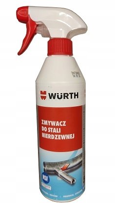 Wurth Silny Zmywacz Do Stali Nierdzewnej Inox 0,5L