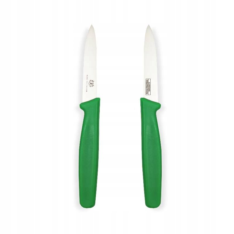 Nóż kuchenny prosty ostry nożyk zielony 8 cm