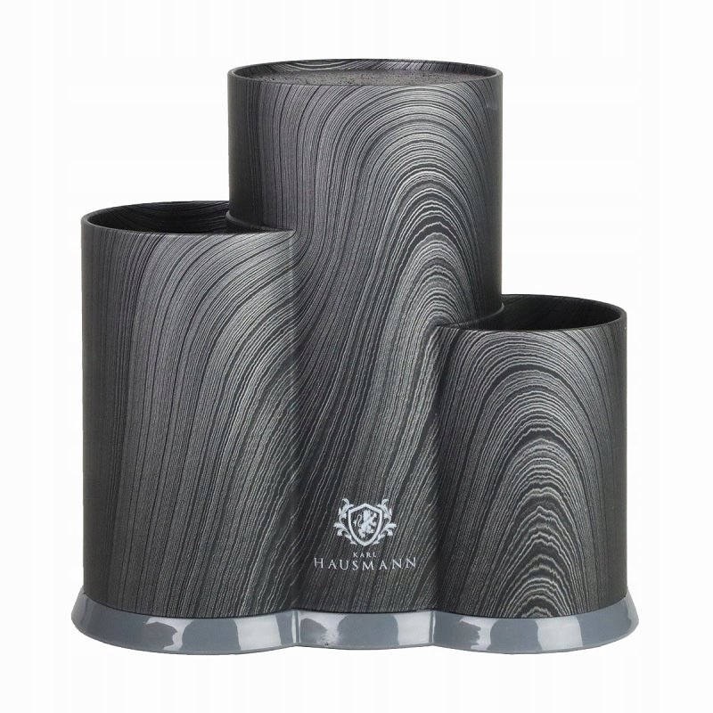 Karl Hausmann Uniwersalny stojak 3w1 do noży blok z pręcikami SZARY 595734