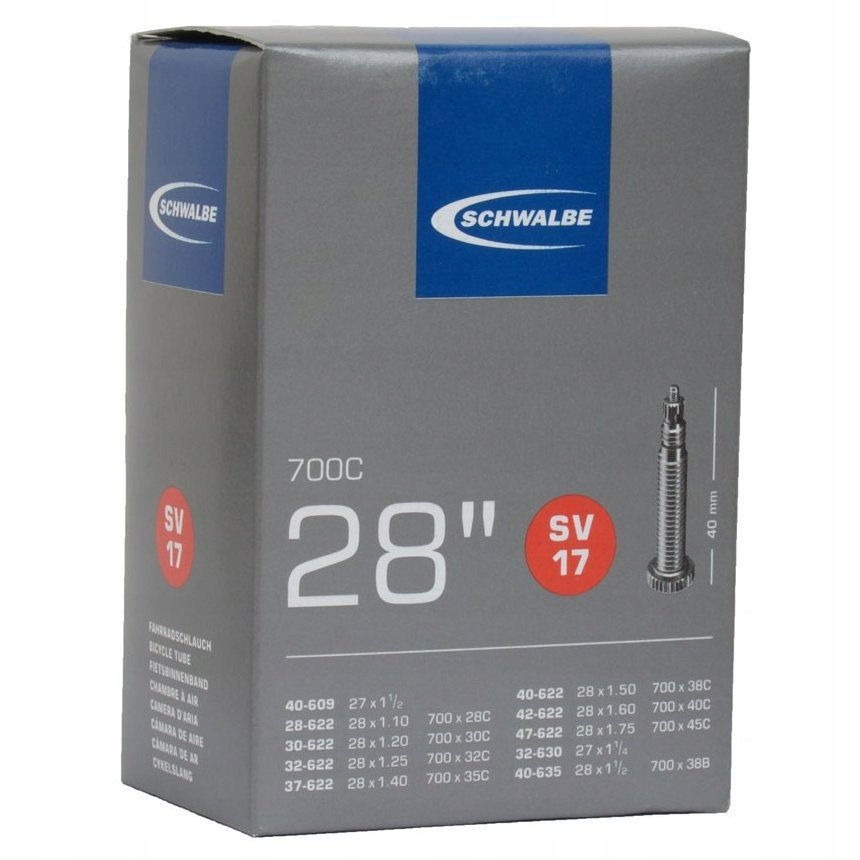 Schwalbe Dętka Rowerowa Sv17 28/47-622/635 Ek 40 Mm, 10429343V
