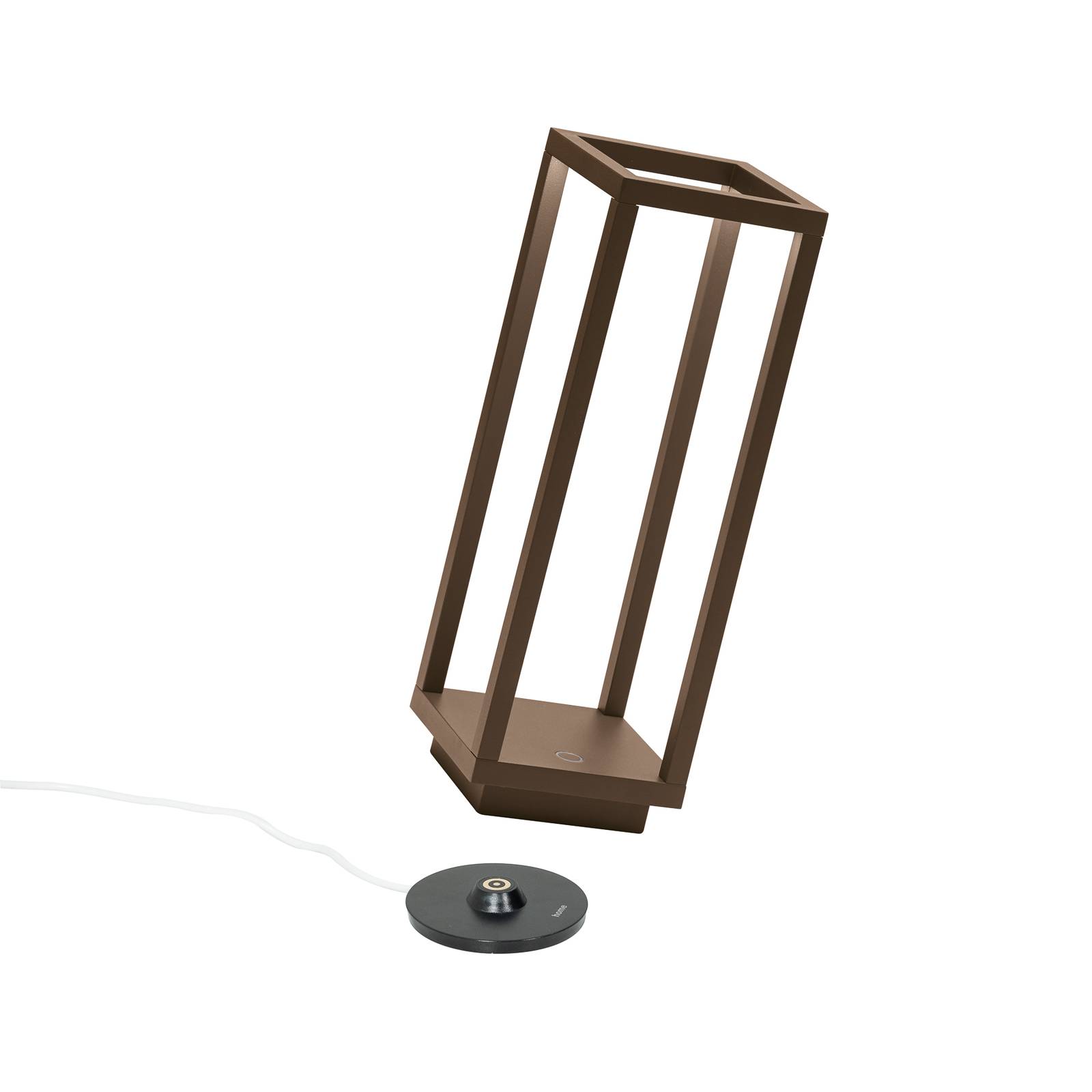 Zafferano Home latarnia LED IP54 corten