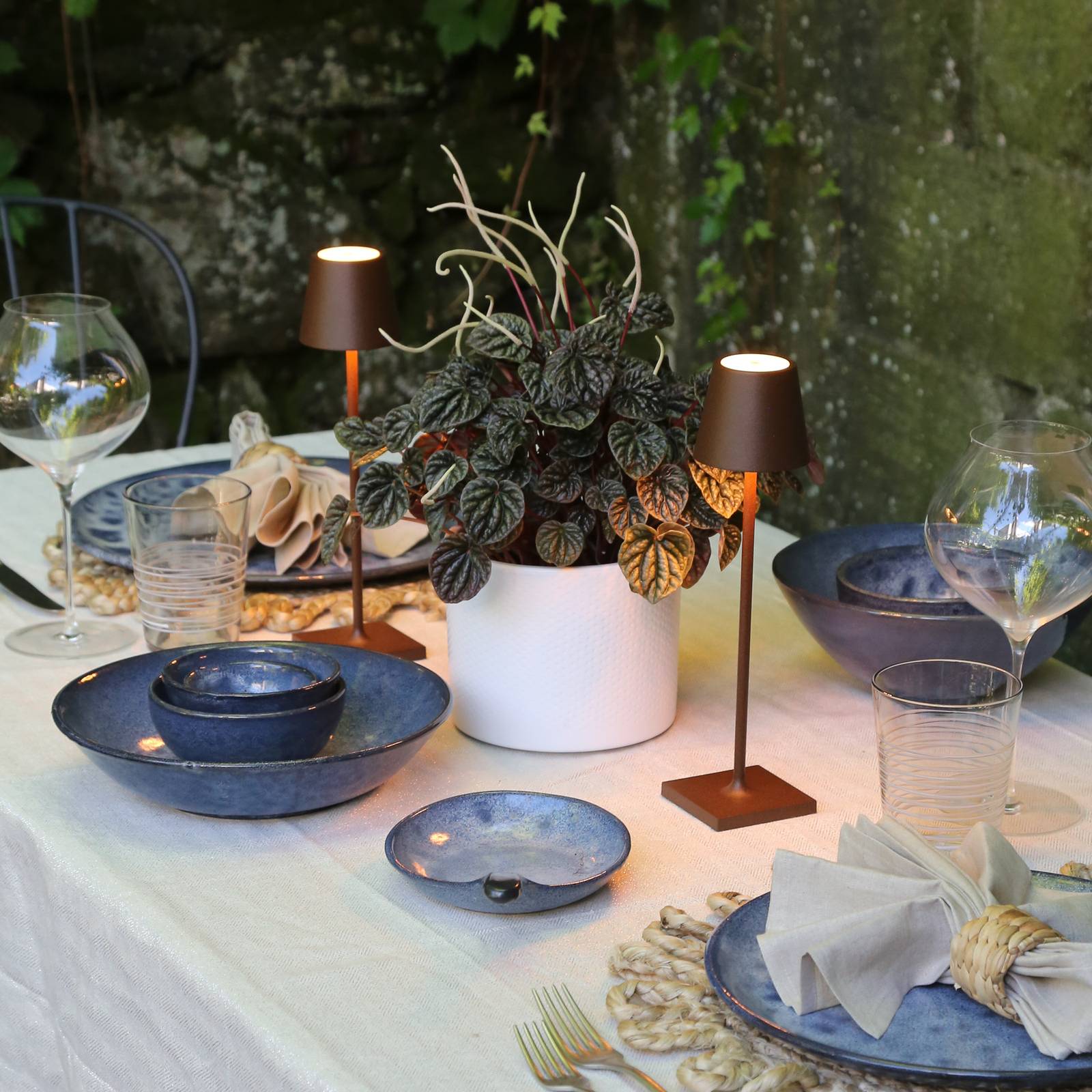 Zafferano Poldina micro lampa IP65 corten