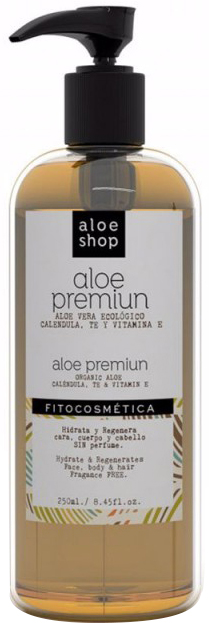 Krem do ciała Aloe Shop Aloe Premium Hidrata y Regenera 250 ml (8436039500266)