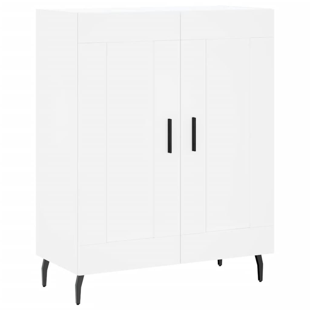 Szafka, biała, 69,5x34x90 cm, materiał drewnopochodny Lumarko!