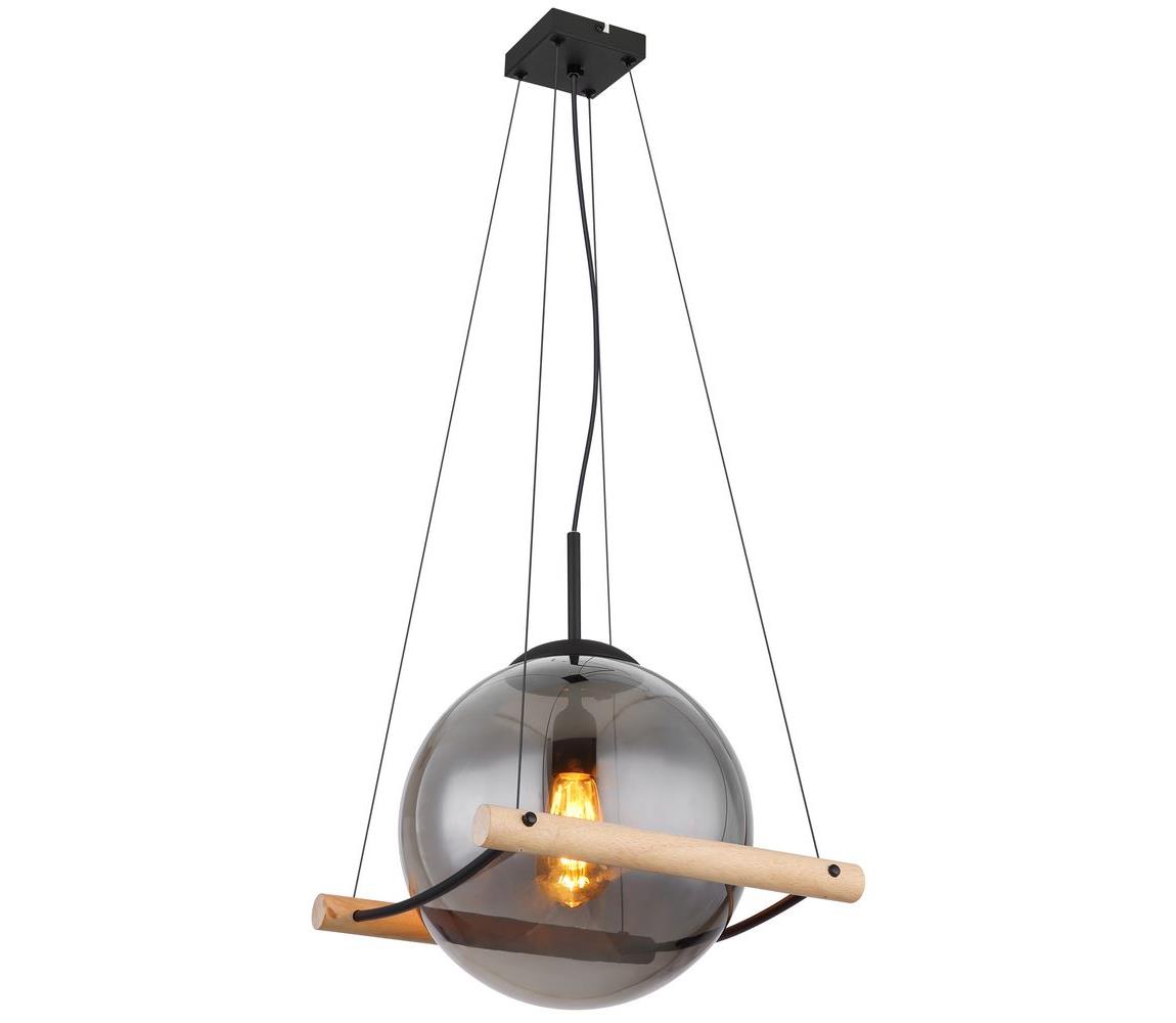 Globo 15883H - Żyrandol na lince LEONA 1xE27/15W/230V