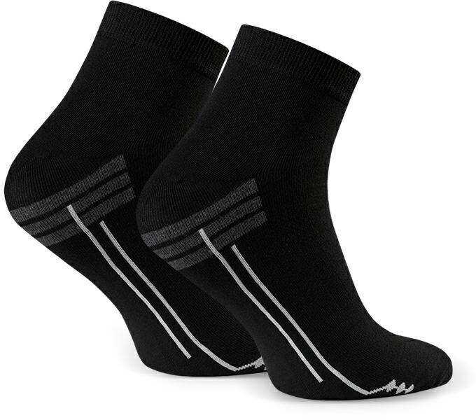 Krótkie skarpety sportowe art. 054 D310 czarne