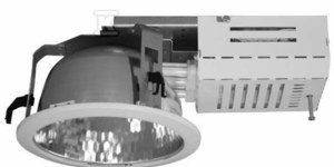SPMA Oprawa do wbudowania w sufit 2x26W Downlight, podtynkowa, EVG, IP20