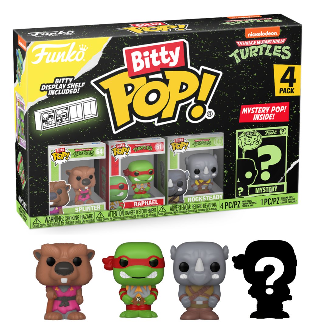 Funko Bitty POP!, figurki, teenage mutant ninja turtles