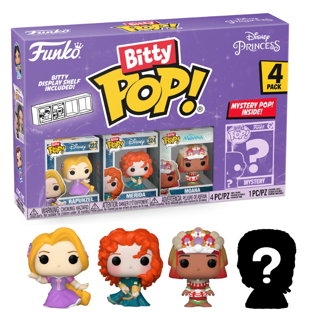 Funko Bitty POP!, figurki, disney princess