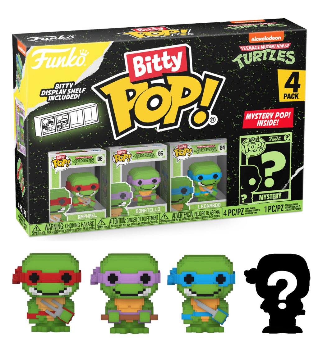 Funko Bitty Pop!, Figurki, Teenage Mutant Ninja Turtles