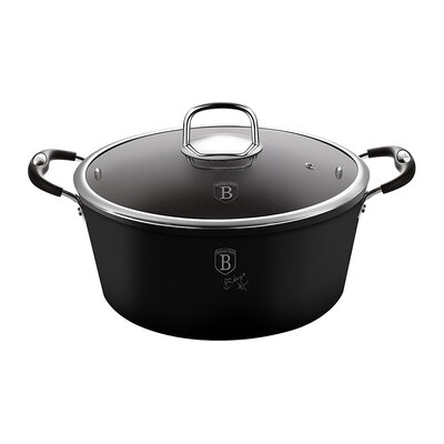Berlinger Haus GARNEK TYTANOWY 20cm 2.5L BLACK PROFESSIONAL LINE BH-6122