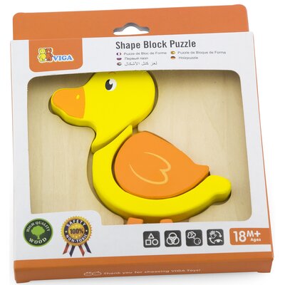 Viga VIGA 59929 PIERWSZE PUZZLE MALUSZKA - KACZKA (BOX) (1860, Viga) VIGA 59929 PIERWSZE PUZZLE MALUSZKA - KACZKA (BOX) (1860, Viga) Viga