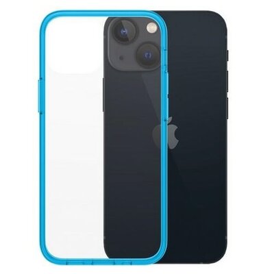 PanzerGlass Obudowa dla telefonów komórkowych ClearCaseColor na Apple iPhone 13 mini 0326) Niebieski/przezroczysty