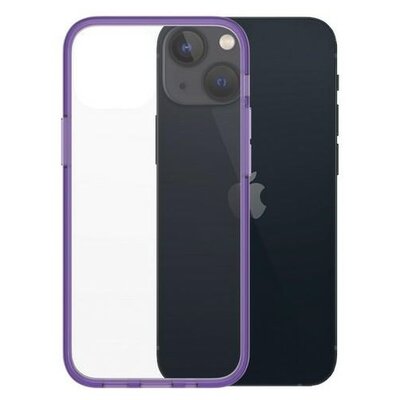 PanzerGlass Obudowa dla telefonów komórkowych ClearCaseColor na Apple iPhone 13 mini 0327) Purpurowy/przezroczysty
