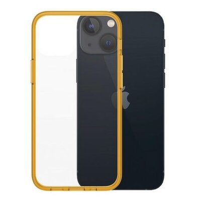 PanzerGlass Obudowa dla telefonów komórkowych ClearCaseColor na Apple iPhone 13 mini 0328) Pomarańczowy/przezroczysty