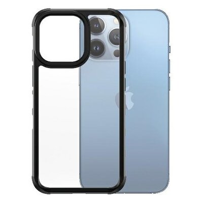 PanzerGlass Obudowa dla telefonów komórkowych SilverBulletCase na Apple iPhone 13 Pro 0324) Czarny/przezroczysty
