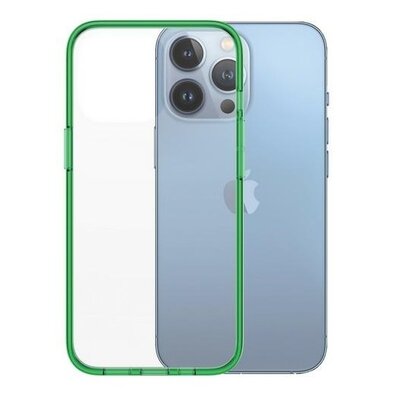 PanzerGlass Obudowa dla telefonów komórkowych ClearCaseColor na Apple iPhone 13 Pro 0339) Zielony/przezroczysty