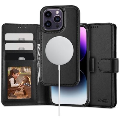 Etui Wallet Magsafe do Apple iPhone 15 Pro Max Black
