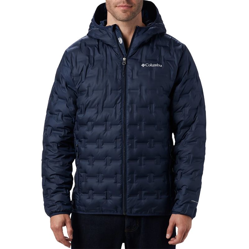 Kurtka Columbia Delta Ridge Down Hooded 1875892464 - granatowa
