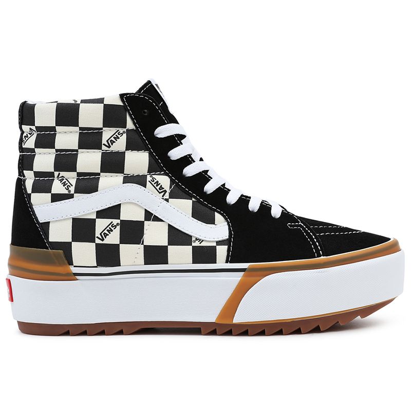 Buty Vans Sk8-Hi Stacked VN0A4BTWVLV1 - czarno-białe