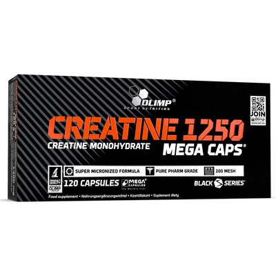 Olimp TCM Mega Caps (jabłczan kreatyny) 120 kaps./1100mg
