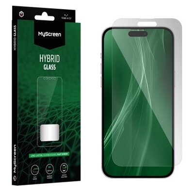 Szkło hybrydowe MYSCREEN Hybrid Glass do Apple iPhone 15 Pro
