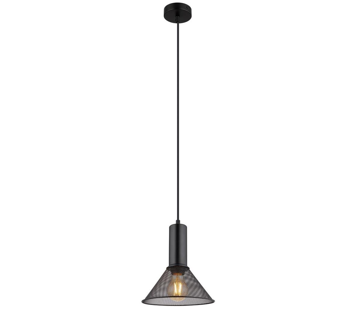 Globo 15648H1 - Żyrandol na lince JEDD 1xE27/60W/230V czarny