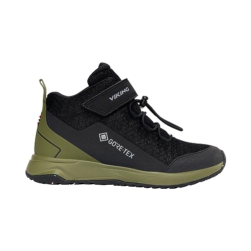 viking Elevate Mid GTX, czarny/khaki, 39, Black khaki, 39 eu