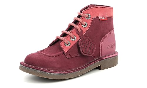 Kickers Col, botki dziecięce, Trójkolorowy róż, 33 EU