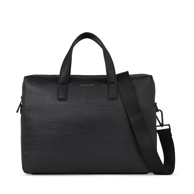 Torba na laptopa Calvin Klein Ck Must Check K50K511189 Czarny