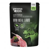 PrimaDog Mini Meal Mokra karma z jagnięciną dla psa 85 g