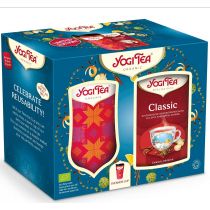 Yogi Tea Zestaw kubek termiczny z herbatą Classic 350 ml + 17 x 2.2 g