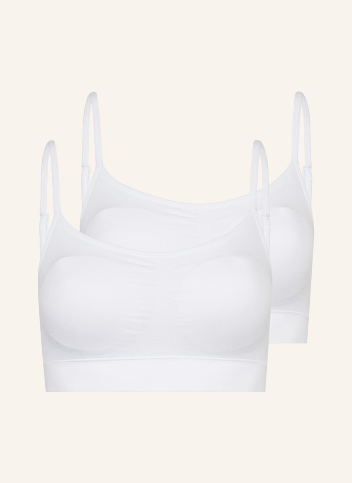 Jockey Biustonosz Bustier, 2 Szt. weiss