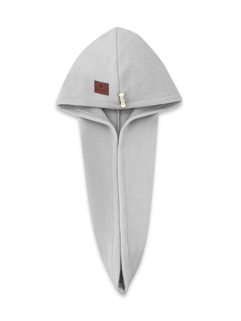 Turban kąpielowy / ręcznik na głowę TERMOFROTTE SZARY