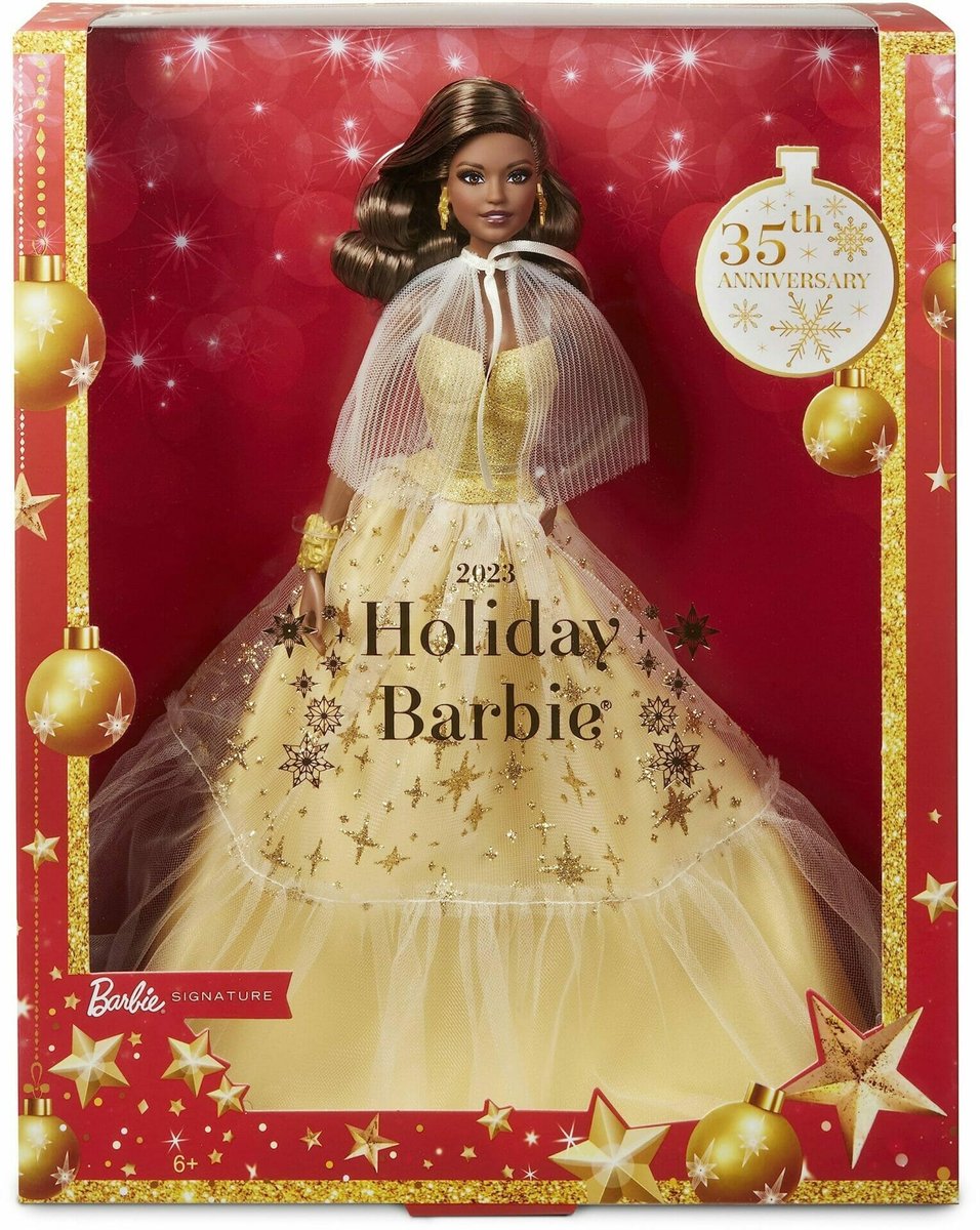 Lalka Kolekcjonerska Barbie Gloria Hjx05 Z Akcesoriami Dla Dzieci Od 3 Lat