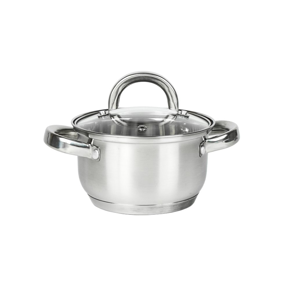 Garnek stalowy 1,6L 16 cm SMART indukcja 8311