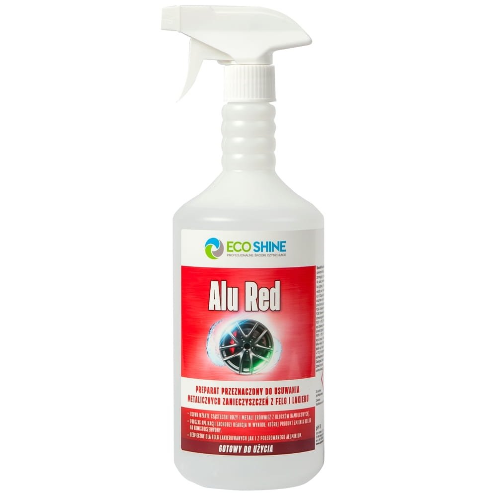 Eco Shine Alu Red, Efekt Krwawej Felgi! - 1l