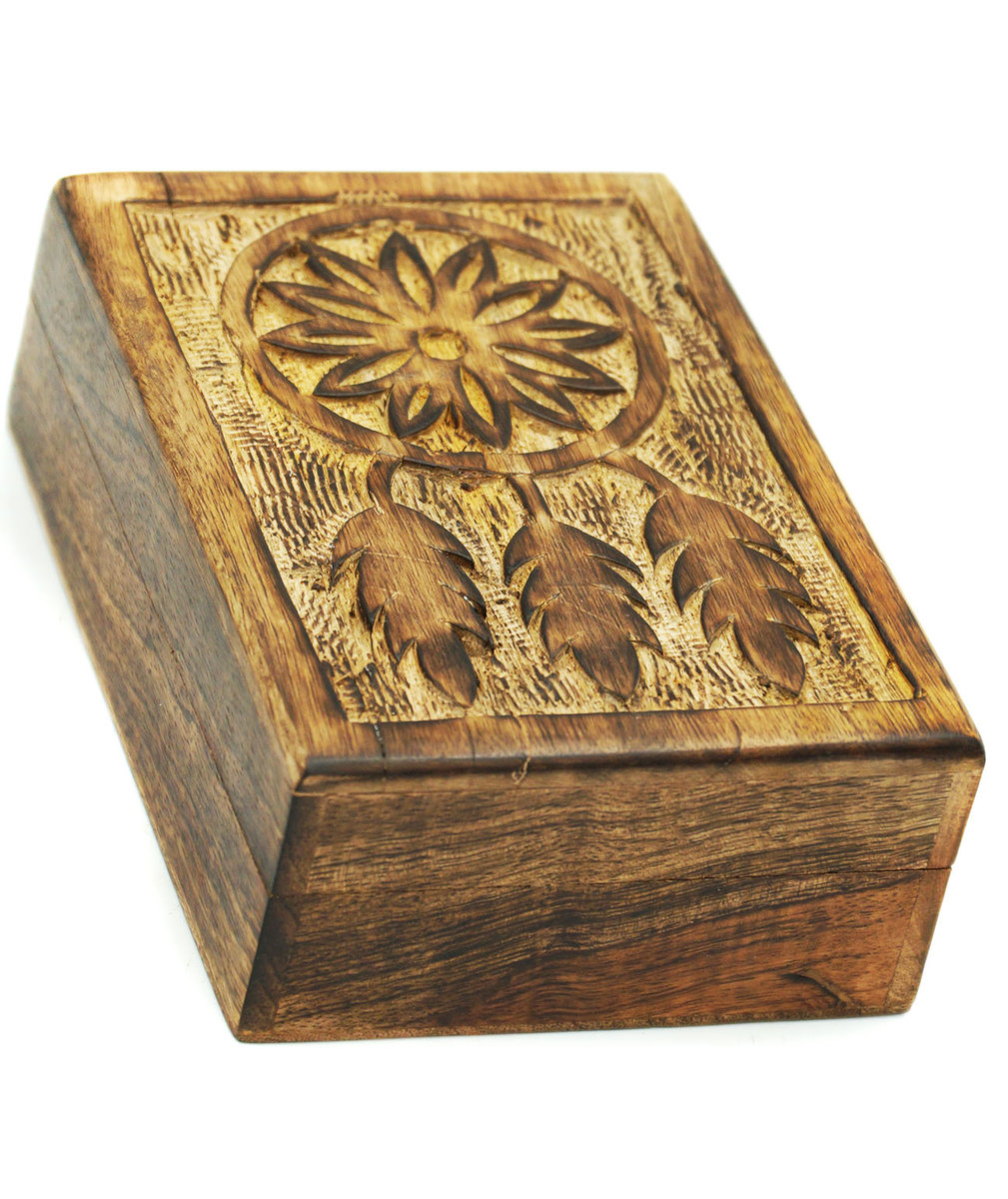 Szkatułka Dreniana Pudełko Skrzyneczka Łapacz Snów