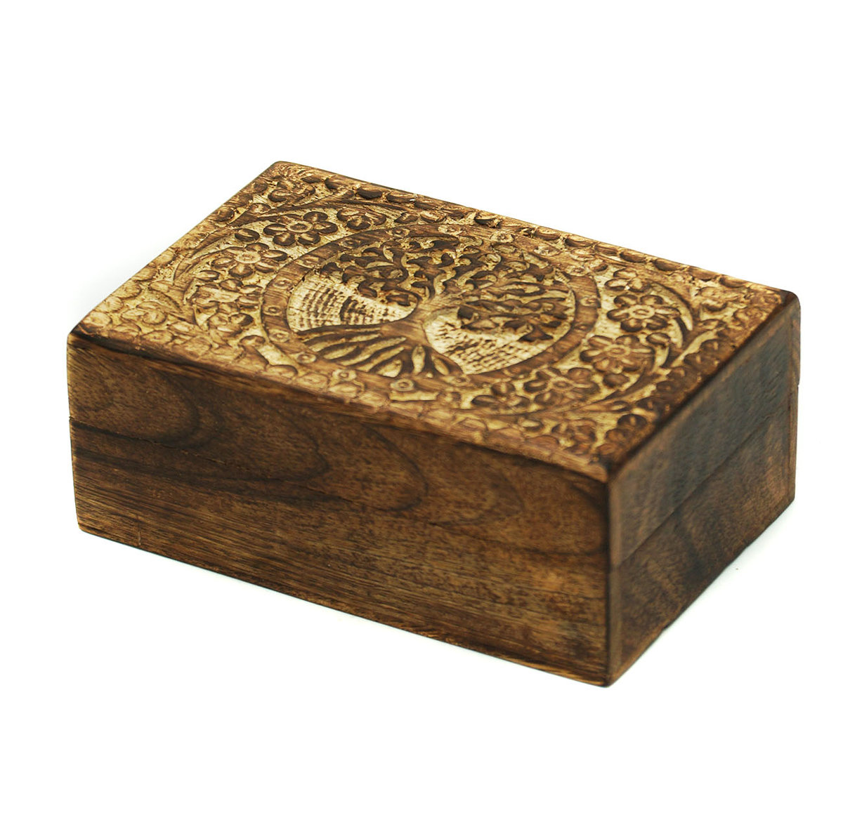 SZKATUŁKA DRENIANA PUDEŁKO SKRZYNECZKA DRZEWKO SZCZĘŚCIA