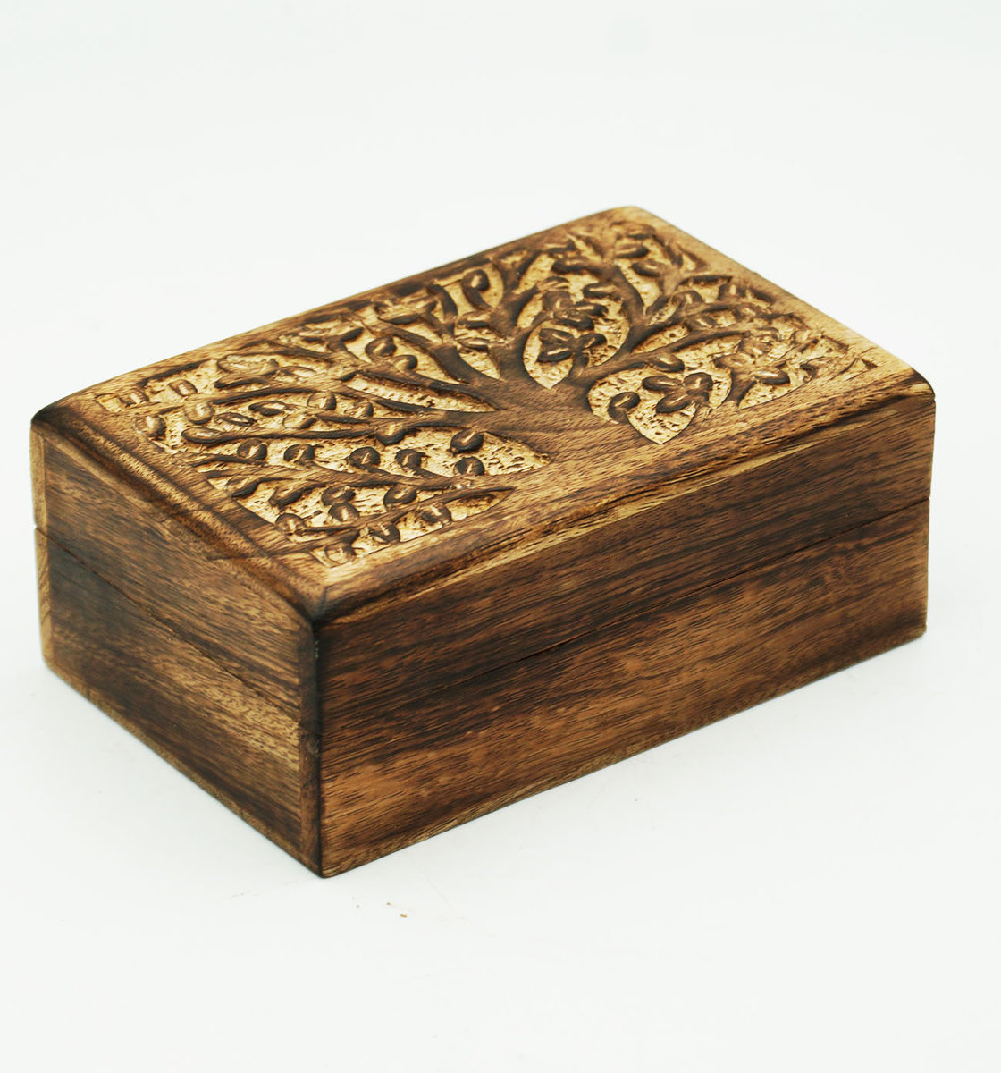 Szkatułka Dreniana Pudełko Skrzyneczka Drzewko Szczęścia