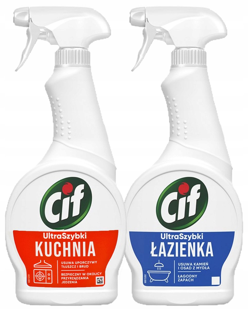 Unilever środek do czyszczenia stali nierdzewnej Cif spray 500 ml
